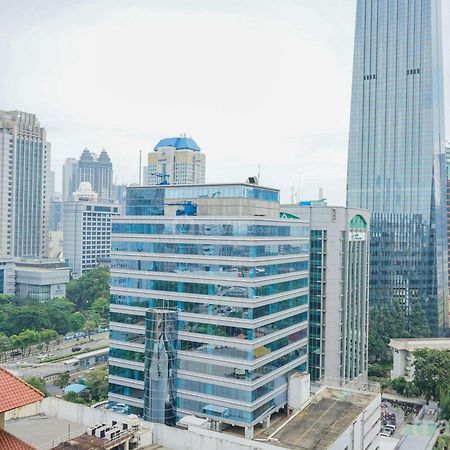 Homey&Modern Tamansari Semanggi 2BR Apartment By Travelio Giacarta Esterno foto