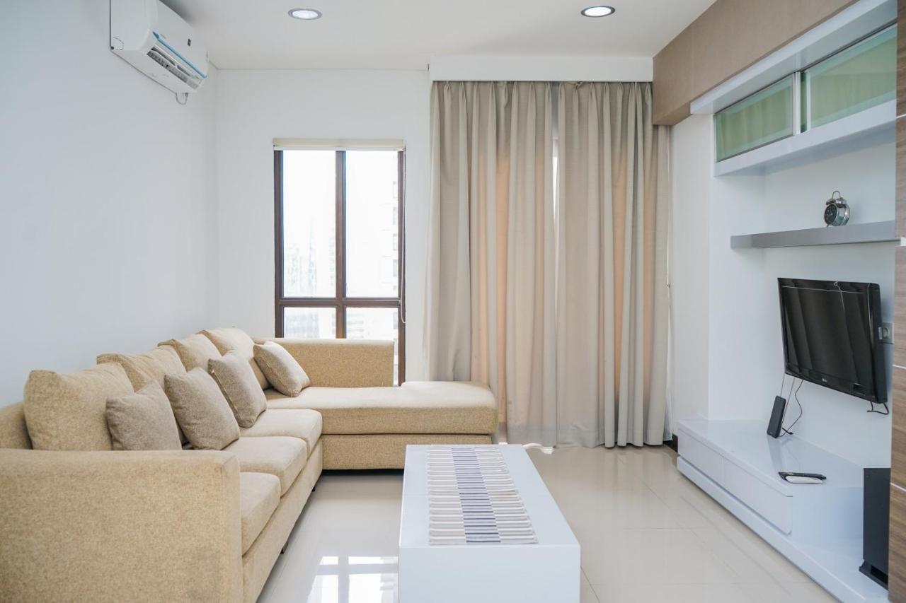 Homey&Modern Tamansari Semanggi 2BR Apartment By Travelio Giacarta Esterno foto