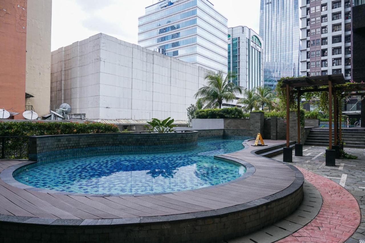 Homey&Modern Tamansari Semanggi 2BR Apartment By Travelio Giacarta Esterno foto