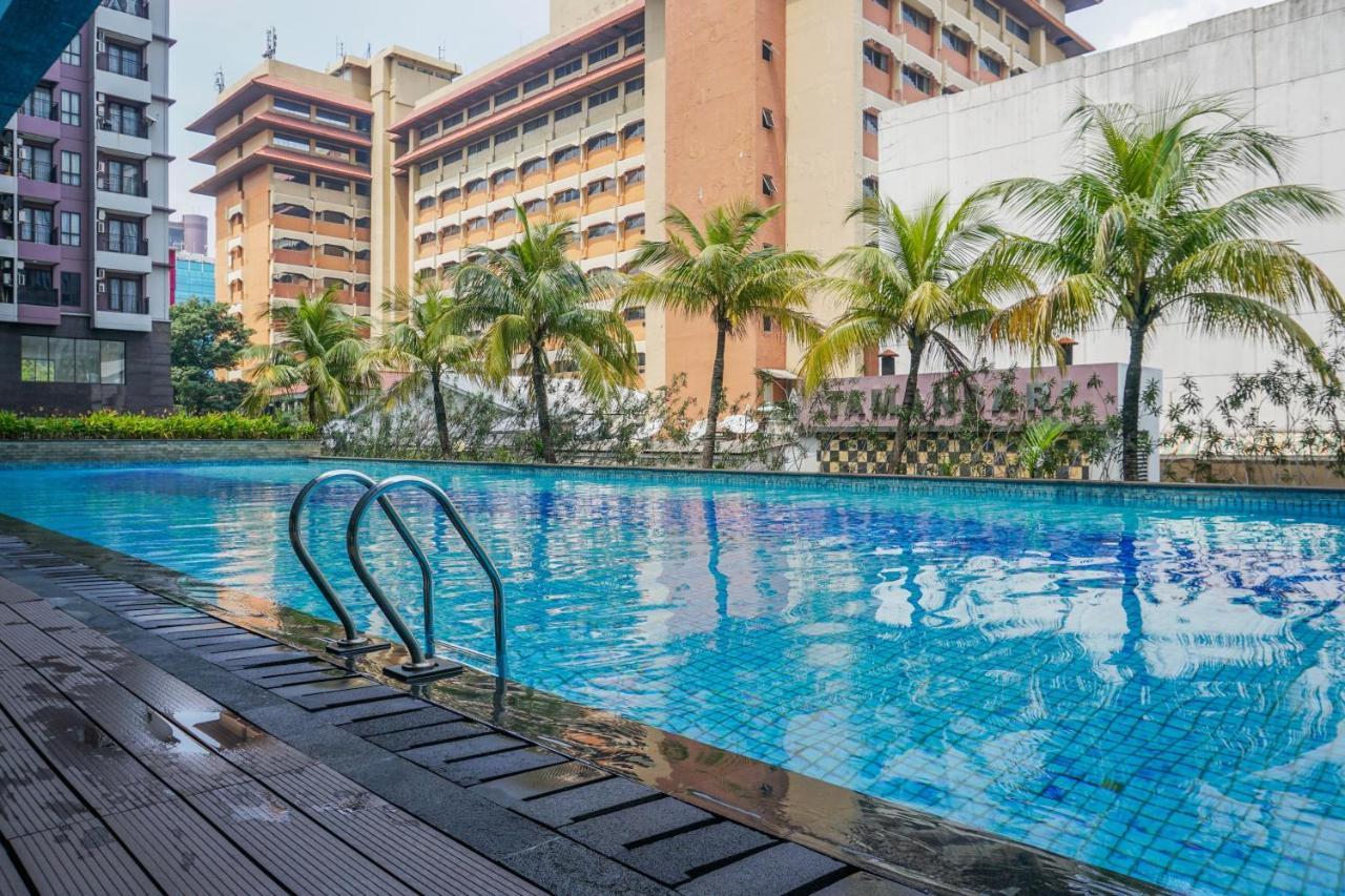 Homey&Modern Tamansari Semanggi 2BR Apartment By Travelio Giacarta Esterno foto